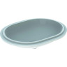 Раковина под столешницу GEBERIT VARIFORM 46x61 см 500.759.01.2 без отверстия перелива